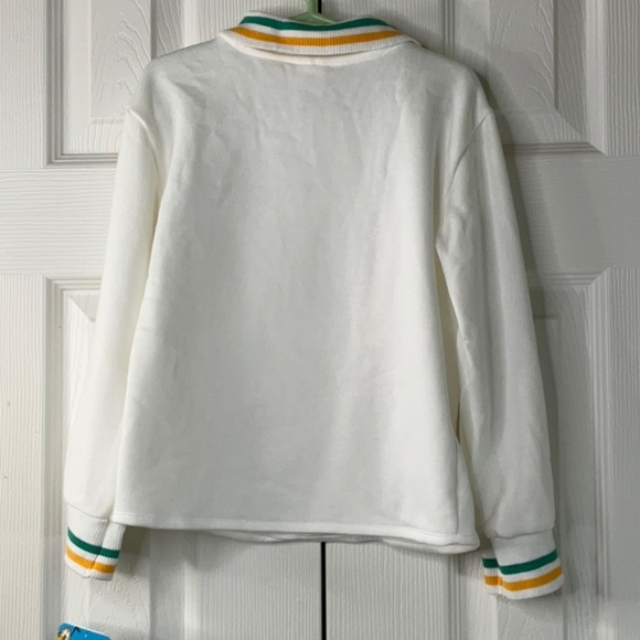 Disney Micky Mouse & Friends Collar Quarter Zip Fleece Pullover Size 5T - Picture 7 of 10